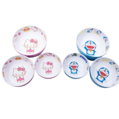 China Creative cute cartoon tableware shape viable customizable bowl children's creative anti-falling and anti-scalding cartoon bowl for sale