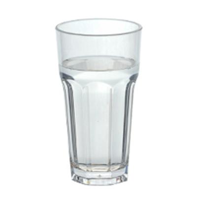 China New wholesale classic/postmodern clear plastic thickened fashion water cup beverage thickened beer glass for sale