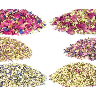 China Bridal Shop Decoration Wedding Home Natural Confetti Dried Flower Petals Pop Up Biodegradable Wedding and Party Decoration Rose Petal Confetti Wholesale for sale