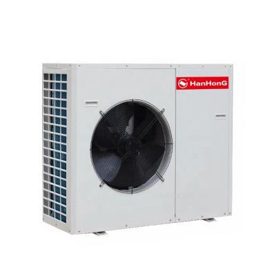 China Outdoor 3P EVI Scroll Compressor DC Inverter Air Source Heat Pump for sale