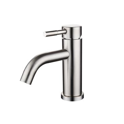 China High Quality Cold And Hot Basin Faucets Polished SUS304 Stainless Torneira Para Banheiro Bathroom Mixer Tap for sale