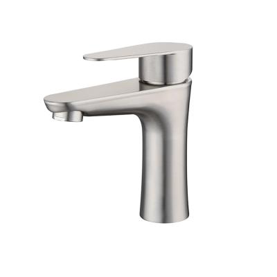 China Cold And Hot Single Handle Toilet Faucet Metal Bathroom Sink Basin Mixer Tap for sale