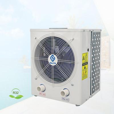 China *Fast Shipping Super Heat Pump Nulite Mini Air Source Heat Pump Swimming Pool Heater Outdoor for sale