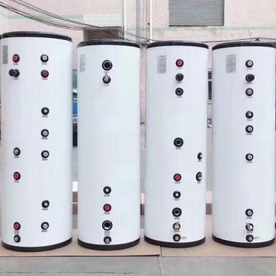 China 50L-2000L stainless steel outdoor pressure water tank for heat pump buffer tank hot water for sale