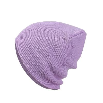 China CC COMMON Europe and the United States Autumn And Winter Hot Selling Knitted Hats Warms The Trend All-match Street Solid Color Sweater Hat for sale