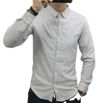 China Wholesale Autumn Shirts Men's Slim Fashion Spring And Sleeve Net Shirt Long Full New Anti-pilling Shirt for sale