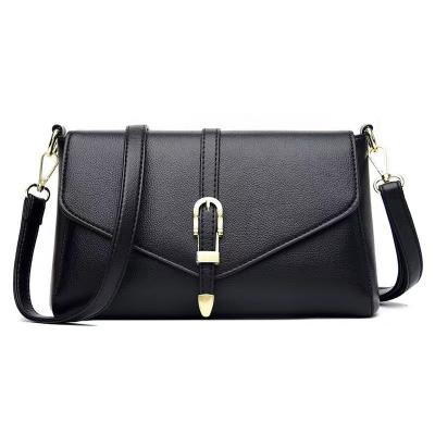 China 2022 New Ladies Bag Shoulder Bag Small GENUINE LEATHER Square Bag Soft Messenger for sale