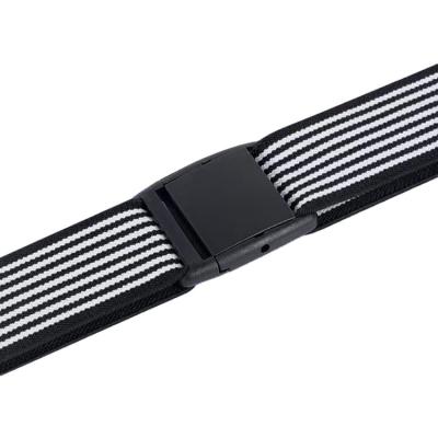 China Stylish High Stretch Woven Belt Unisex Casual Belly Cloth Hypoallergenic Belt 521000 for sale