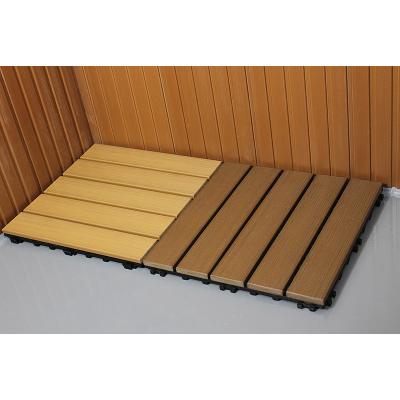 China Modern PS Material Interlocking Outdoor Deck Tiles Patio Tiles Non Slip Interlocking for sale