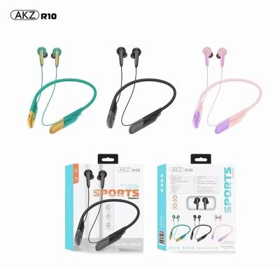 China New R10 Earphone R10 In-Ear Band Neckband Sports Earphone Hot Magnetic Wireless Blue Tooth Earbuds Waterproof Sport Earphone for sale