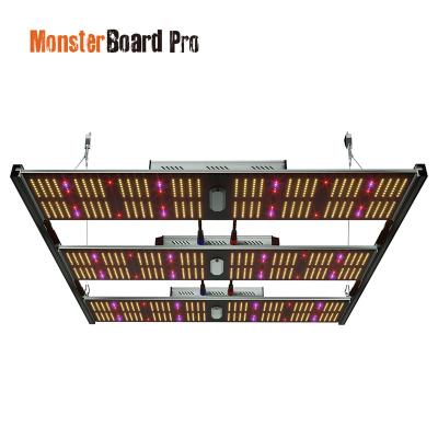 China Seed Starting Geeklight Monster Board Pro 7200 720W LED Grow Light Veg Flower Mode One Even Switch PPFD Lm301H b 5x5 Grow Light Cathy for sale