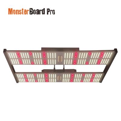 China Seed Starting Geeklight Monster Board Pro V4 V5 Led Grow Light 480W Replacing 1000W HPS Lm301h Mix IR UV 660nm Red LED Board For 4x4 Grow Box for sale