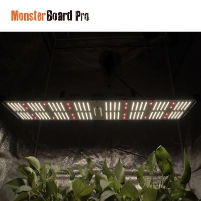 China Seed Starting Horticulture MonsterBoard Pro 240W Geeklight Led Grower UV Growing Indoor Seedlings COB LM301H LM301B IR One Led Grow Light for sale