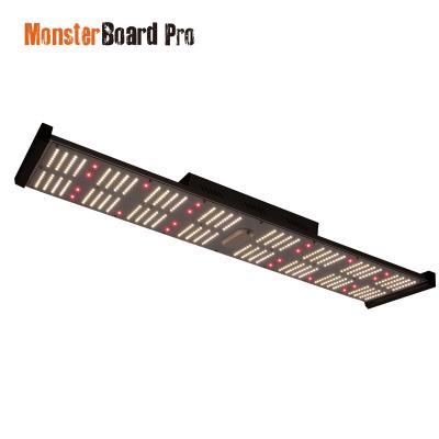 China Seed Starting Geek Pro Vertical Board 240W Monsterboard Grow Daisy Chain Led Grow Light Hydroponic With LM301H LM301B IR UV One Switch for sale