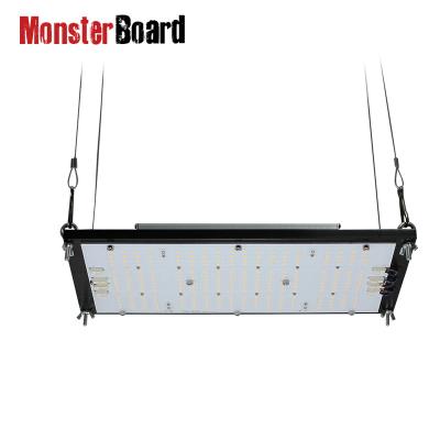 China Seed starting board lm301h Full Spectrum UV dimmable 120 Watts Shenzhen Geeklight Monster IR V4 led grow light for grow tent for sale