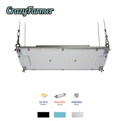 China Seed starting Geeklight mad farmer to pre-assemble waterproof cover 120W led grow light with grow lm301h for sale