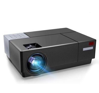 China LCD factory direct output can be connected to wireless network VGA/AV/headphone support 1082P projector for sale