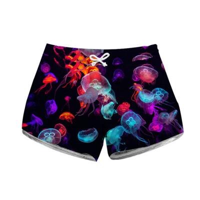 China QUICK DRY Women's Beach Shorts Beach Water Park Loose Fit Swim Shorts Seaside Surf Quick Dry Shorts for sale