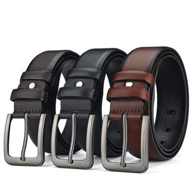 China 2021 Fashion.Casual Famous Brand Men PU Leather Belt with Pin Alloy Buckle for sale