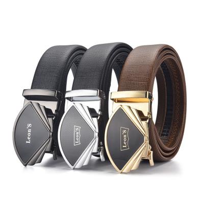 China New Design Comfortable Formal Men's Belt High Quality Men Leather Automatic Belt for sale