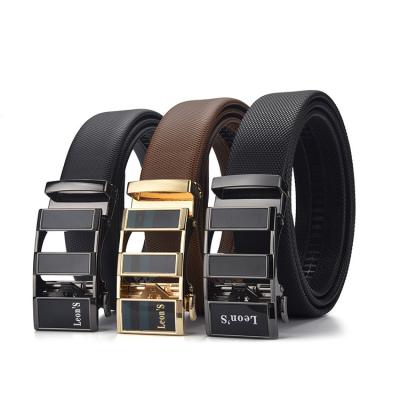 China New Pattern Comfortable Adjustable Automatic Belt Fashion Leather Belts Automatic Buckle for sale