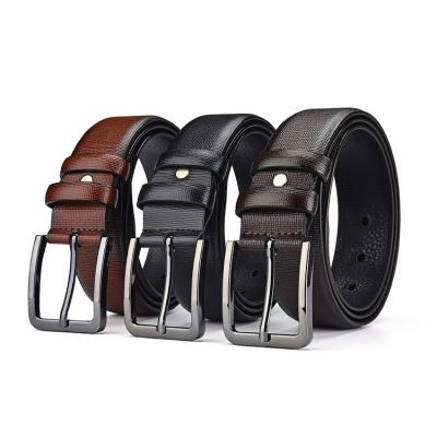 China Fashion.Casual factory direct supply men's leather belt luxury men's leather belts for sale