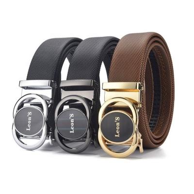 China Custom Cowhide Belts Comfortable Grain Cow Leather Belt Brand Genuine Automatic Buckle for sale