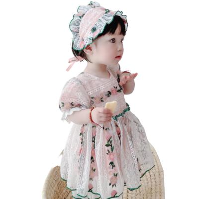 China New Chinese Style Anti-wrinkle Girl Christmas Dresses Baby Girls Spanish Dress Clothes With Cheap Price for sale