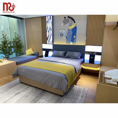 China Modern Luxury Bedroom Couples Bedroom Modern Hotel Bedrooms for sale