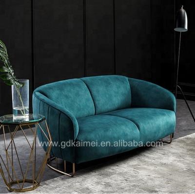 China Fabric With Solid Steel Legs 2018 Hot Sale Living Room Fabric Sofa Sets 2 seater sofa for sale