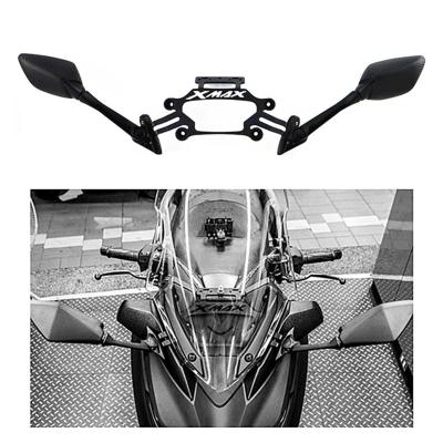 China Dedicated Mirror Front Navigation Bracket For Yamaha Motorcycle Bracket Modified Xmax300 17-18 MTC108 X-max MTC108 for sale