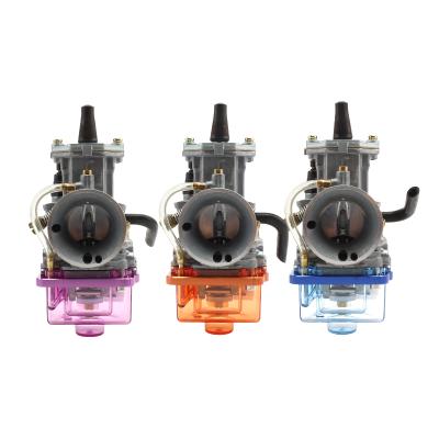 China New Motorcycle Carburetor Clear Bottom Cover Bowl Clear Float Bowl Fit For PWK KSR OKO 21-34mm Carburador Koso HK103-2FS HK103-2FS for sale