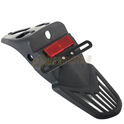 China ABS Plastic Motorcycle LED Taillight&Fender Rear Stop General Tail Plate For Kayo Bse 250/450cc Off Road Chinese Motocross Pit Bike for sale