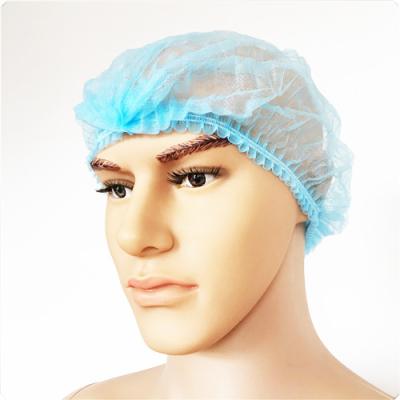 China Factory stock pp double-strand disposable nonwoven workshop home dustproof beauty thickened dust headgear for sale