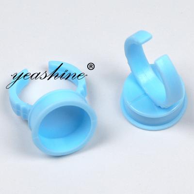 China Beauty Care Makeup Tools Wholesale Disposable Glue Cup Holder Eyelash Extension Tools Without Divider Dye Ring for sale