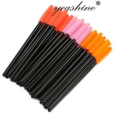 China Mascara Magic Wands Tool Mascara Spoolie Brush Cosmetic Lash Extension Tools Eyelashes Face Mask Silicone for sale