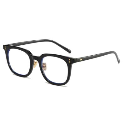 China 10 Years Experience Amazon TR90 Optical Frame Vintage Plain Glass Metal Half-Rim Glass Classic 2020 Manufacturers In Stock for sale