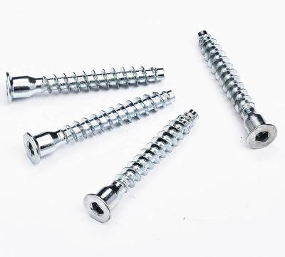 China 4.8 / 8.8 / 10.9 / 12.9 Grade Pan Wood Screws Furniture Connector Screw Manufacturer Furniture Screws Self-Tapping Screw for sale