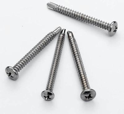 China Pan Diameter 2.9/3.5/4.2/4.8/5.5/6.3 Stainless Steel M2.5 Allen Screw 304 Stainless Steel Self Drilling Screw for sale