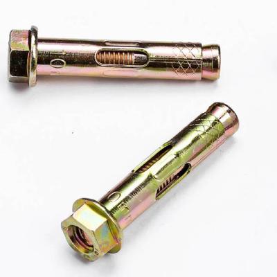 China Special Shield Zinc Alloy Headed Anchor Bolt Wedge Sleeve Stainless Steel Dia M6/8/10/12/16/20 M12 M25 Diameter M6/8/304/316 Anchor Bolts for sale