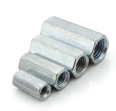 China Hot Sale 303/304/316 Stainless Steel 4.8/8.8/10.9/12.9 Grade Stainless Steel Hex Coupling Nut Knurled Round M8 Coupling Nut for sale