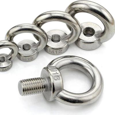 China Others 4.8 / 8.8 / 10.9 / 12.9 Grade Hot Sale Special Stainless Eye Nut Supplier Welded Eye Bolt With Nut for sale