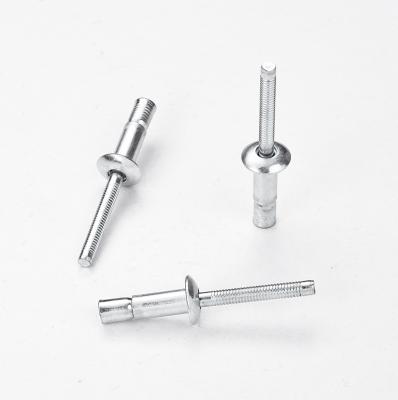 China Automotive High Quality Brass Double Head Rivet Semi Tubular Bolt Around Steel Main Semi Tubular Flat Head Solid Aluminum Rivets for sale