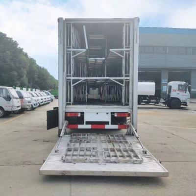 China Low Price Hog Truck Good Quality Pig Transport Truck Cold Trucks Transporting 11 - 20T Pigs for sale