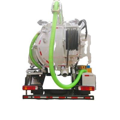 China Cheap High Pressure Dredging Jetting Made In China Vacuum Pressure Vehicle Street Commercial Vehicles Legal Sewer Suction And Sewer Cleaning Truck for sale