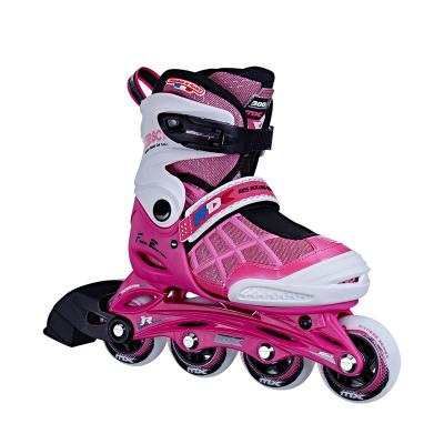 China 3-15 Years Brand Customization Abec5 Bearing 70Mm Wheel Girl Inline Skates for sale