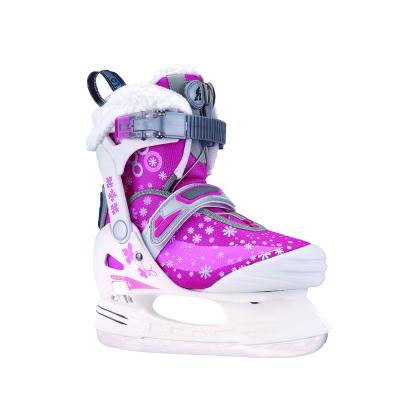 China Professional Fiber Brand PVC Fur Liner Cold Resistant Low Hockey Roller Skates for sale