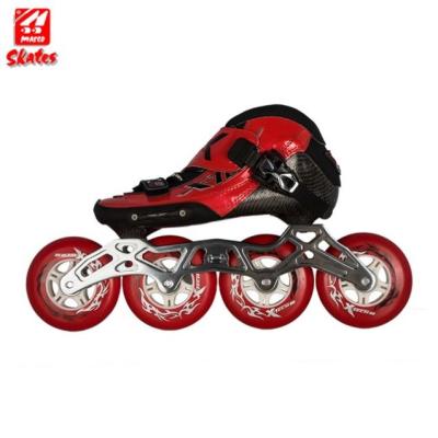 China China Direct High Quality Custom Adults Fashion Aluminum White Detachable PU Rolls Slalom Finger Roller Skates Shoes for sale