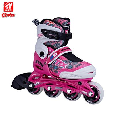 China Integrated Plastic Slalom Skate PU Roller Shoe 4 Quad Baby Shoes For Skates for sale