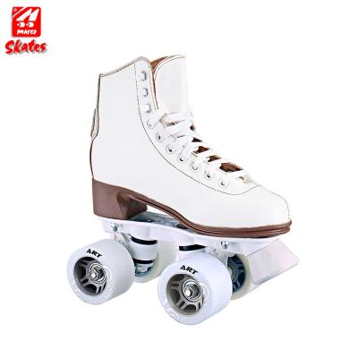 China Hot Selling Roller Frame Girls Plastic Ski Ice Speed ​​Racing Professional Double Row Skates Shoes for sale